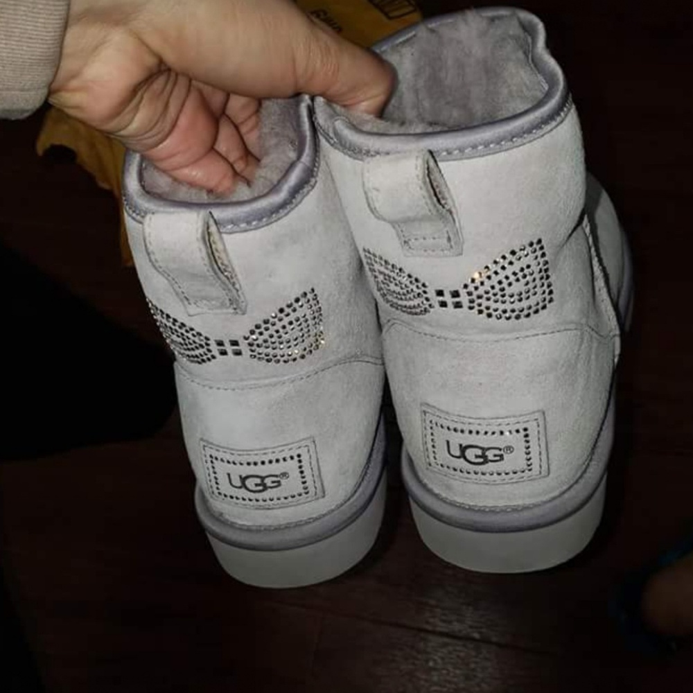 Ugg ankle boots with studded back size 10